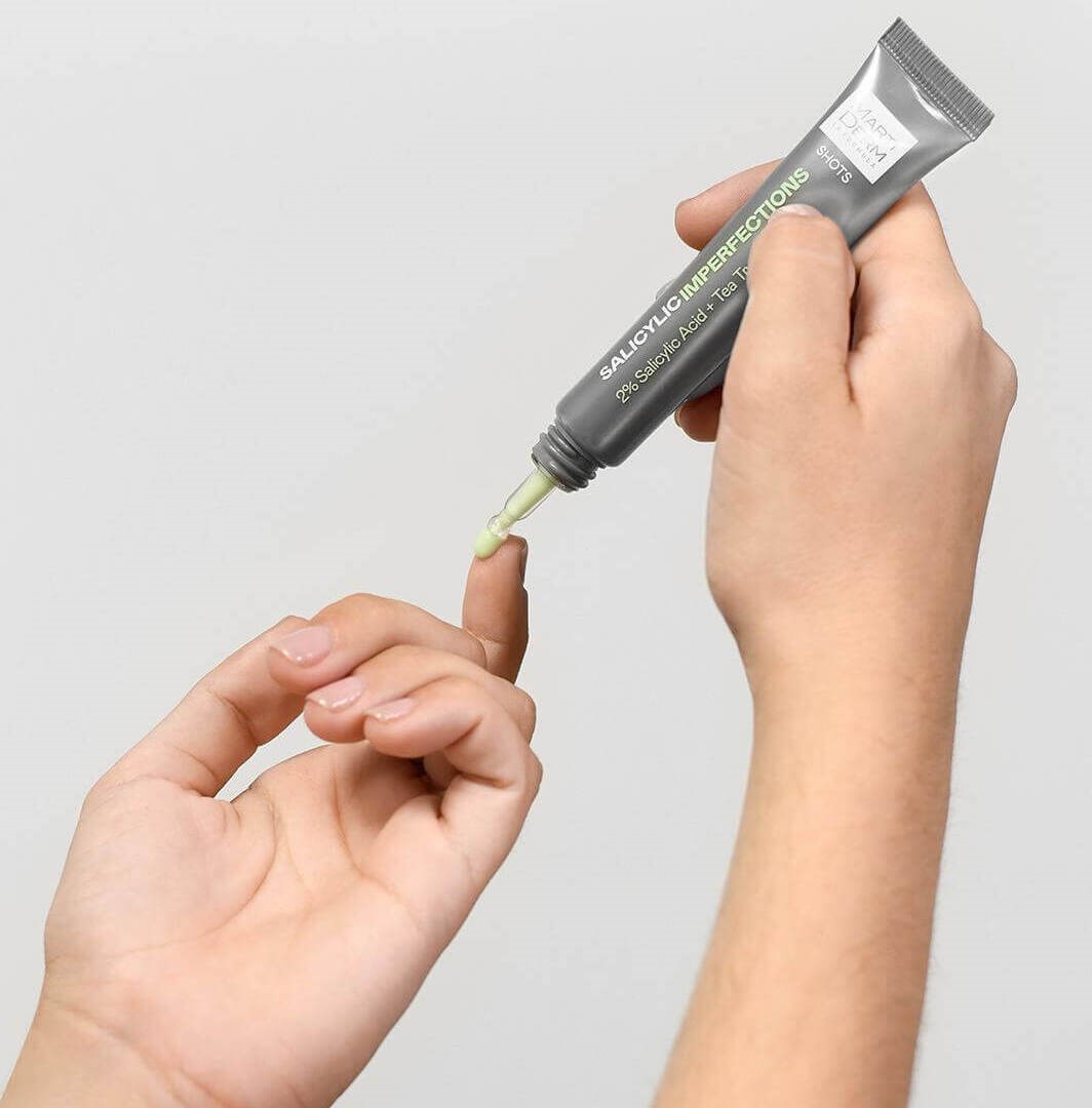 Shot SALICYLIC imperfections