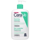 CeraVe - 泡沫洁面乳（面部和身体），适用于中性至油性皮肤 473mL