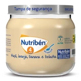 Nutribén - Fruit Jar 120g Apple & Orange & Banana & Cookie 4 Months