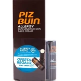 Piz Buin - Allergy Sun Sensitive Skin Face Cream SPF50 + 50 mL + Lipstick SPF30 SPF50