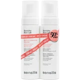 Sensilis - Mousse detergente delicata Pelle sensibile e reattiva 2x200ml