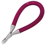 Tweezerman - Grip & Snip Spiral Spring Cuticle Nipper Random Color (Blue and Pink) 1 un.