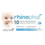 Rhinophar - Disposable Filters 10 un + 1 Adapter 1&nbsp;un. Refill