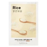 Missha - Airy Fit Sheet Mask 1 un. Rice