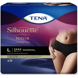 Tena - Lady Pants Silhouette 9 un. Noir L