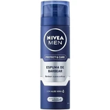 Nivea - 剃须泡沫保护和护理 200mL