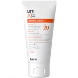 Leti - Letiat4 Crema facial para pieles atópicas con protección solar 50mL SPF20