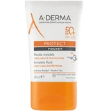 A Derma - Protect Invisible Fluid Face Normal to Combination Skin Pocket 30mL SPF50+