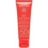 Apivita - Bee Sun Safe Anti-Spot and Anti-Age Defense Face Cream 50mL Tinted SPF50
