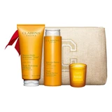 Clarins - Aroma Tonic Hydrating Oil- Balm 200 mL + Tonic Bath 200 mL + Candle