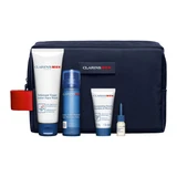 Clarins - Moisture Balm 50mL + Face Wash 125mL + Shampoo 30mL + Shave Oil 3mL