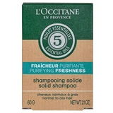 L'Occitane - 5 Essential Oils Purifying Freshness Solid Shampoo 60g