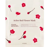 Hyggee - Active Red Flower Mask 1&nbsp;un.