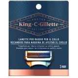 Gillette - King C. Gillette Neck Razor 3 un. Refill