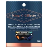 Gillette - King C. Gillette Shaving and Trimming Razor 3 un. Refill