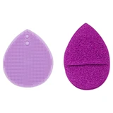 Cala - Facial Exfoliators Duo 1&nbsp;un. Purple