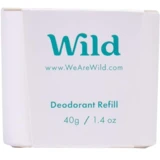 Wild - Refillable, Natural Deodorant 40g Fresh Cotton and Sea Salt Refill
