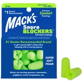 Mack's - Snore Blockers Soft Foam Earplugs 5&nbsp;pairs