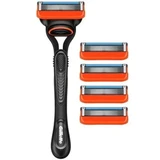 Gillette - Fusion5 Shaving Razor 1 Un + 4 Refills 1 un.