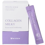 Mizon - Peeling Scrub Collagene Latteo Esfoliante profondo per la pelle 40x5g