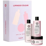Maria Nila - Luminous Colour Shampoo 350mL + Conditioner 300mL + Hair Masque 250mL