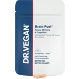 Dr. Vegan - Suplemento alimenticio Brain Fuel 30&nbsp;caps.