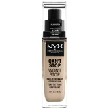 NYX Professional Makeup - Can't Stop Won't Stop Foundation 30mL 02 Alabaster