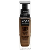 NYX Professional Makeup - Can't Stop Won't Stop Foundation 30mL 17 Cappuccino