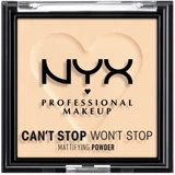 NYX Professional Makeup - Can't Stop Won't Stop Mattifying Pressed Powder 6g 01 Fair
