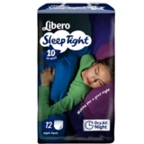 Libero - Pants Sleep Tight 12 un. Size 10 (35-60 Kg)