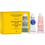 L'Occitane - Shea Butter 30mL + Cherry Blossom 30mL + Almond Hand Cream 30mL