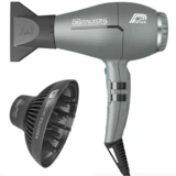Parlux - DIGITALYON Hair Dryer + Magic Sense Diffuser [European Plug 220V] Glitter Grey