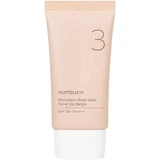Numbuzin - No.3 Porcelain Base-Skip Tone Up Beige 50mL SPF50+