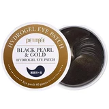 Petitfée - Black Pearl and Gold Hydrogel Eye Patch 60&nbsp;un.