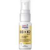 ZeinPharma - Vitamin D3 1000 I.U. + K2 15µg Spray 25mL