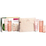 Clarins - Espuma limpiadora calmante 125mL Loción tonificante 200mL Agua micelar 50mL