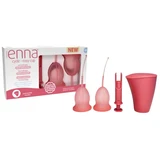 Enna - 2 Menstrual Cups + Applicator + Steriliser and Transporter Box 1 un. M