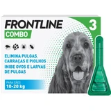 Frontline - Combo Spot on Dogs M 10-20 Kg Pipette 3 un. Expiration Date: 2025-10-30