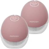 MomCozy - Extractor de leche de flujo móvil M9 1&nbsp;un. Cozy Red Double