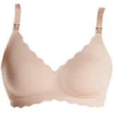 MomCozy - Sujetador de lactancia YN46 1&nbsp;un. Beige XL