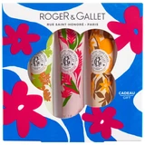 Roger&Gallet - Gingembre Rouge + Bois D'Orange + Fleur D'Osmanthus Hand and Nail Cream 3 x 30mL