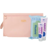 Mustela - Kit Diaper Change Pink (60 Wipes + Change Cream 100+50 mL)