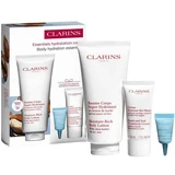 Clarins - Moisture-Rich Body Lotion 200mL + Hand Cream 30mL + Lip Balm 3mL