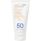 Korres - Crema solar de yogur para cara y ojos 50mL SPF50