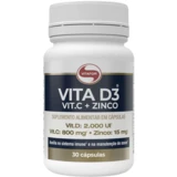 Vitafor - Vita D3 Vit. C Zinco Food Supplement 30&nbsp;caps.