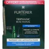 René Furterer - Triphasic Reactional Hairloss Care Ampoules 12 Units + Triphasic Shampoo 100mL