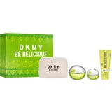 DKNY - Be Delicious Eau de Parfum 100mL + 15mL + Body Lotion 100mL + Bag