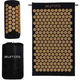 Akumata - Classic Acupressure Mat with Pillow 1&nbsp;un. Black and Gold