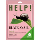 Bergamo - Help Black Snail Mask Sheet 1&nbsp;un.