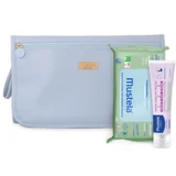 Mustela - Kit Diaper Change Blue(60 Wipes + Change Cream 50ml)